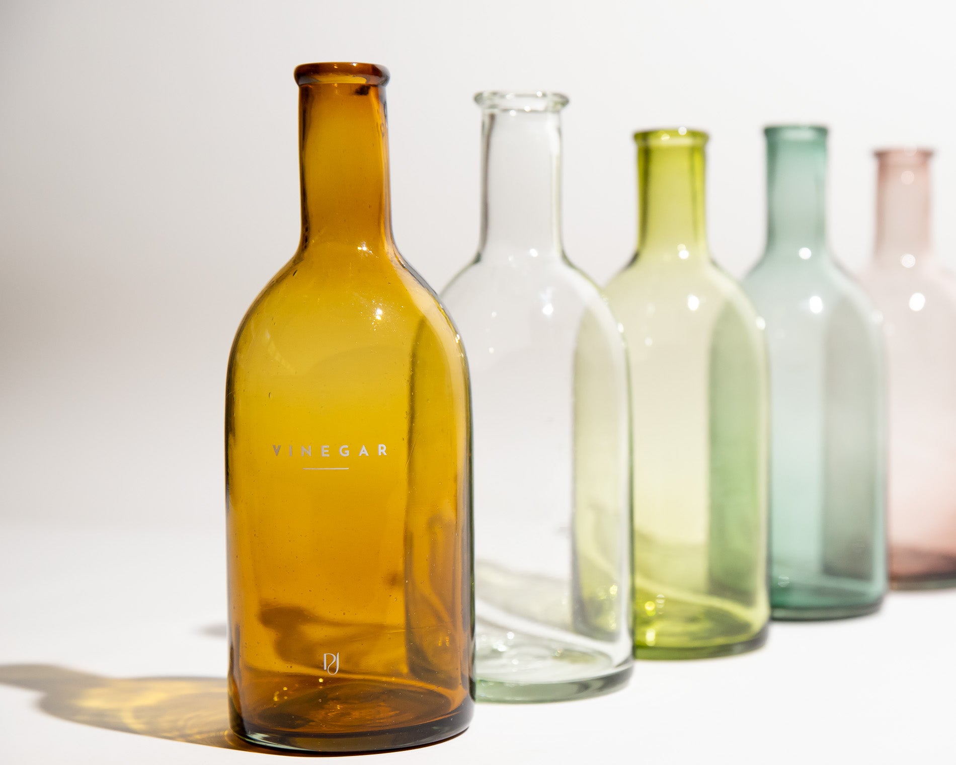 Mexican Bottles in an array of colors