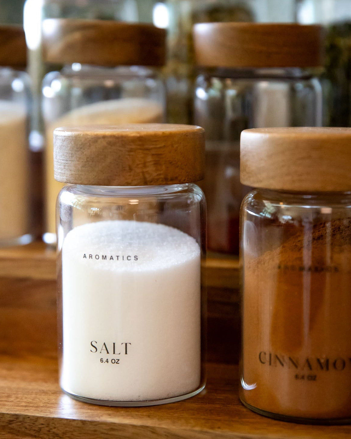 Spice Jar Salt Printed
