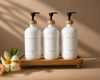 The Trio Set - 3 Soap & Lotion Bottles With Tray