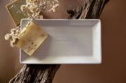 Off White Ceramic Tray