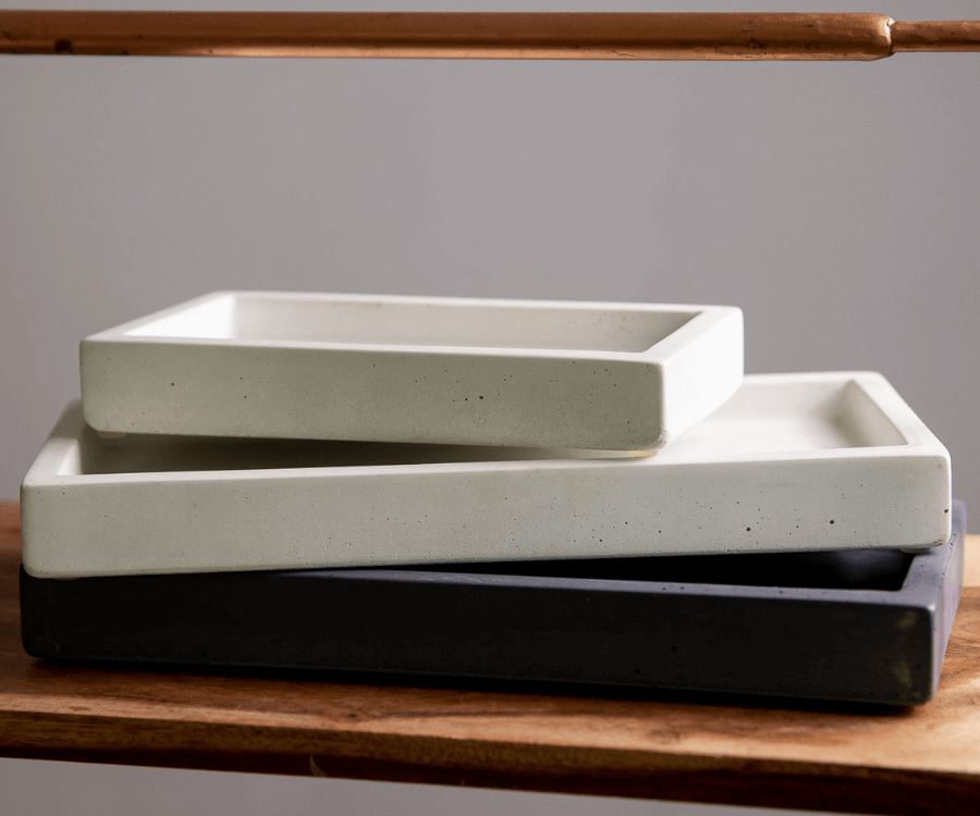 Artisan Concrete Tray