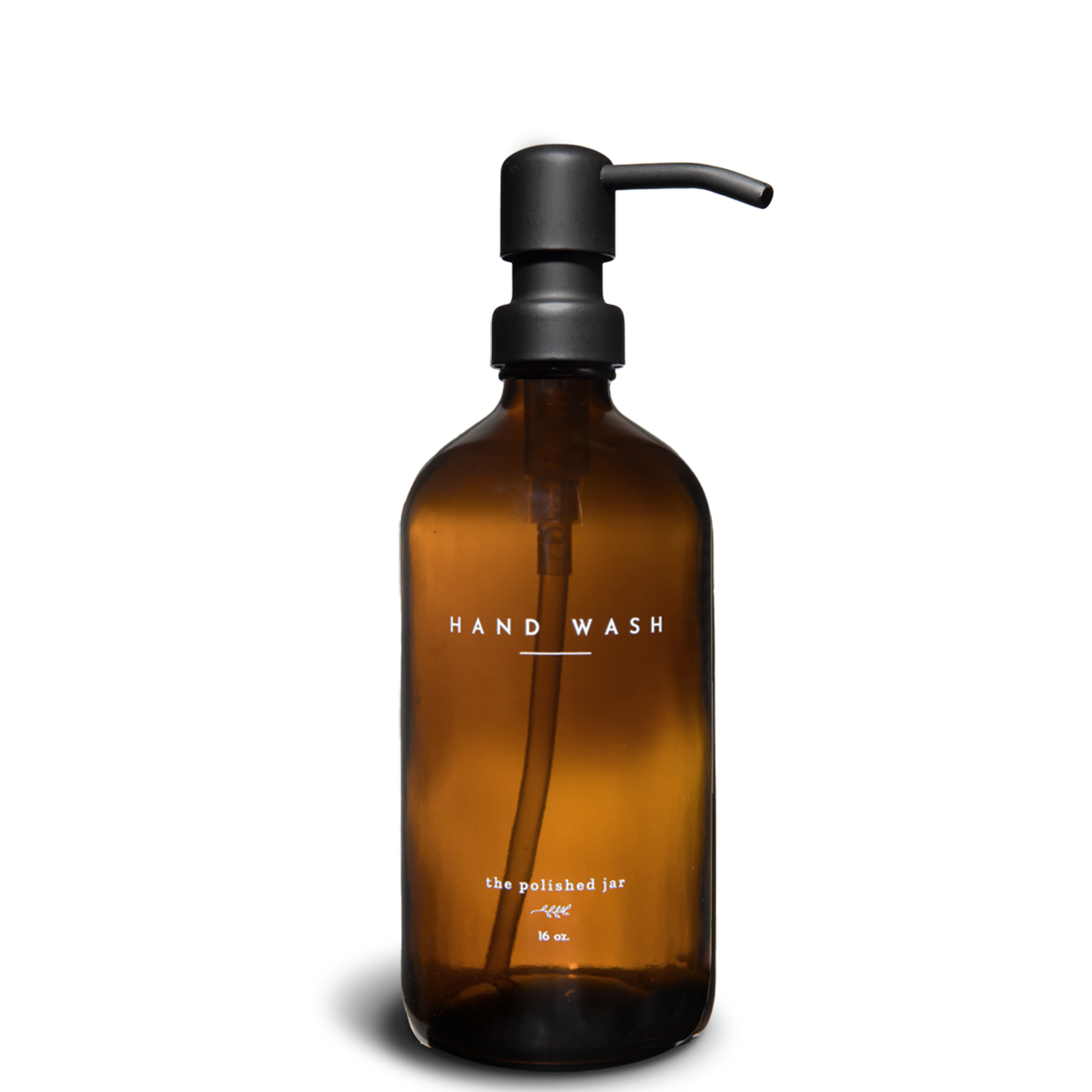 Glass Soap Dispenser | Signature Collection in Engraved, Printed or Labeled