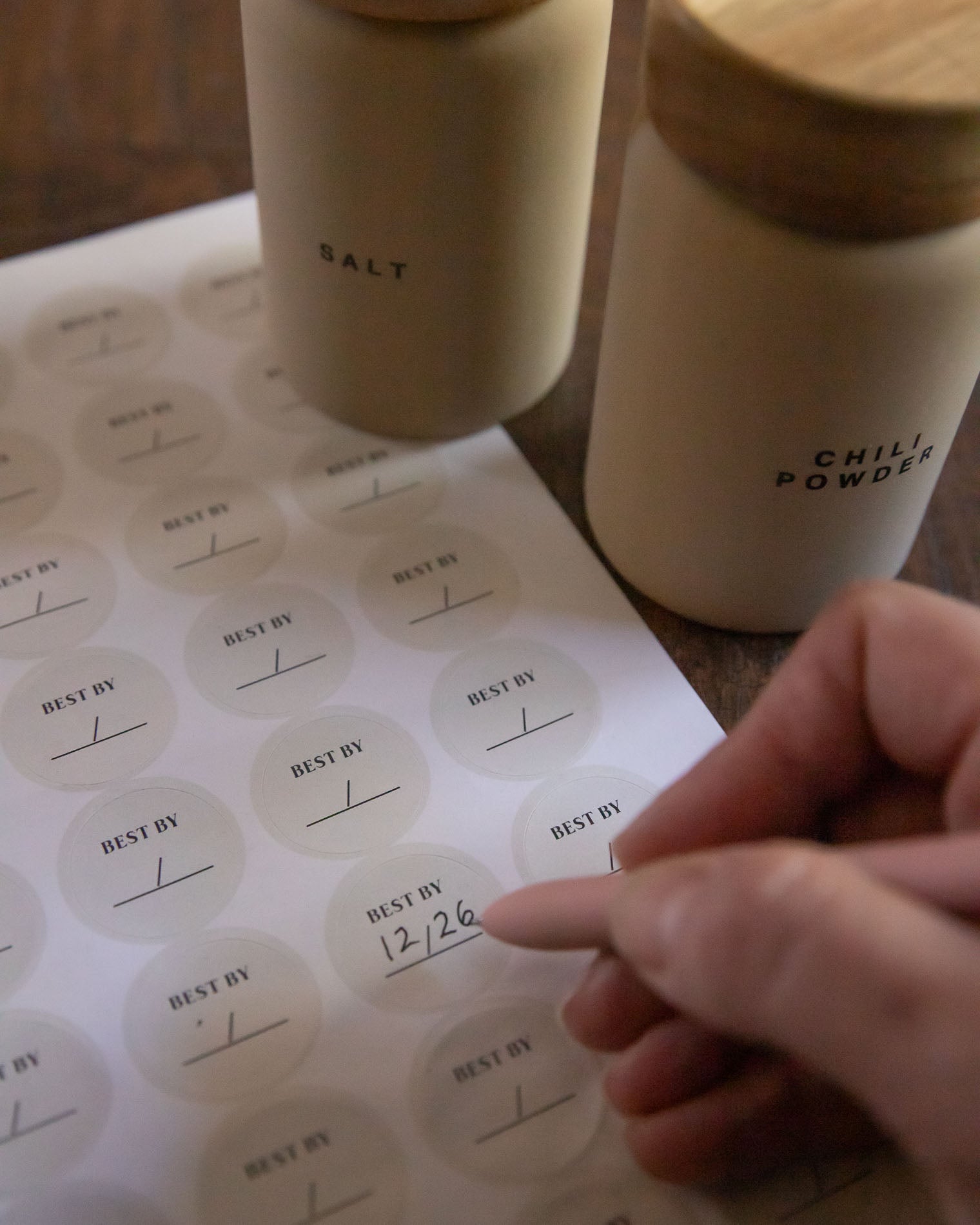 Expiration Dates for Spice Jars