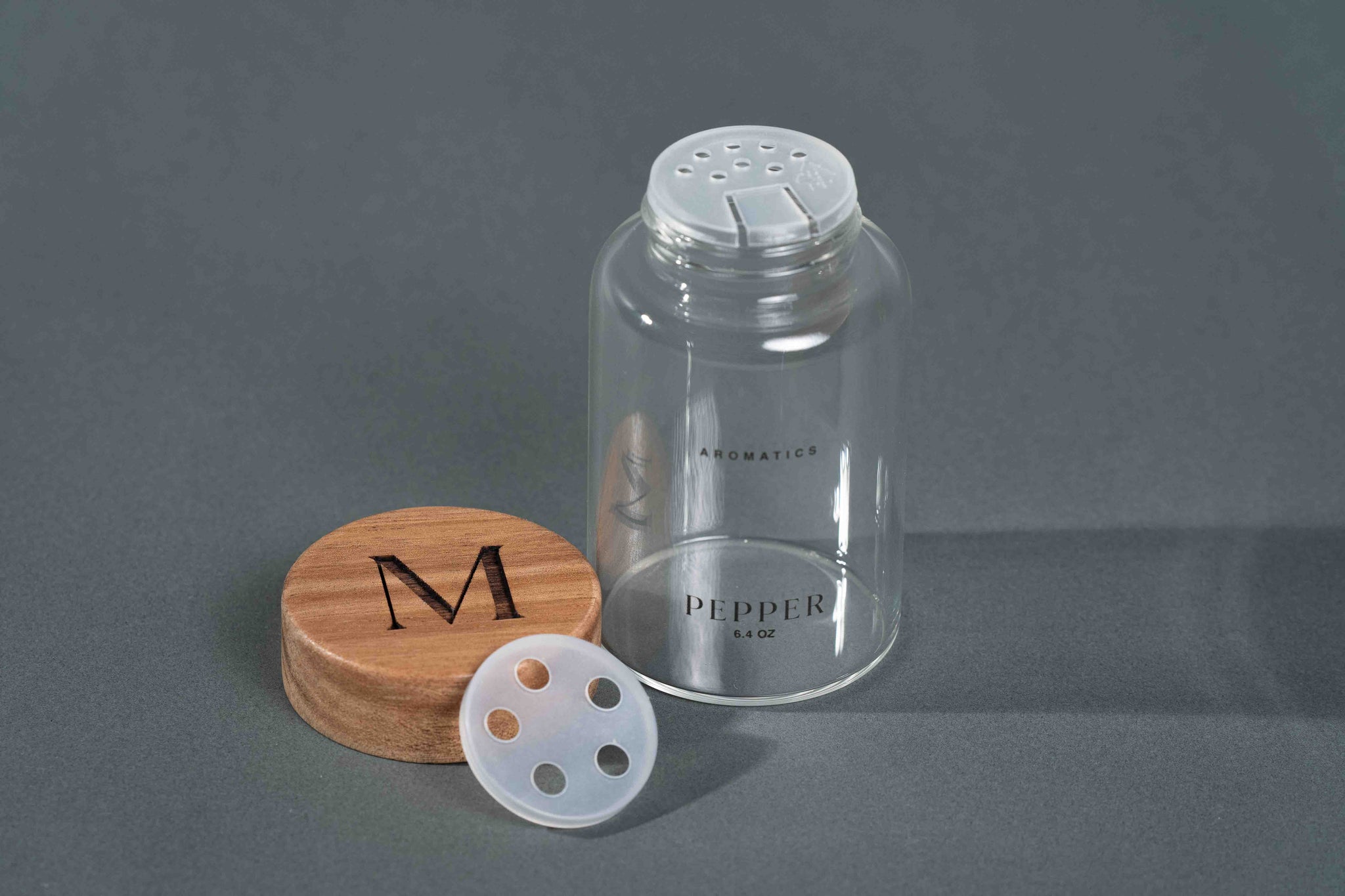 spice jars with lids