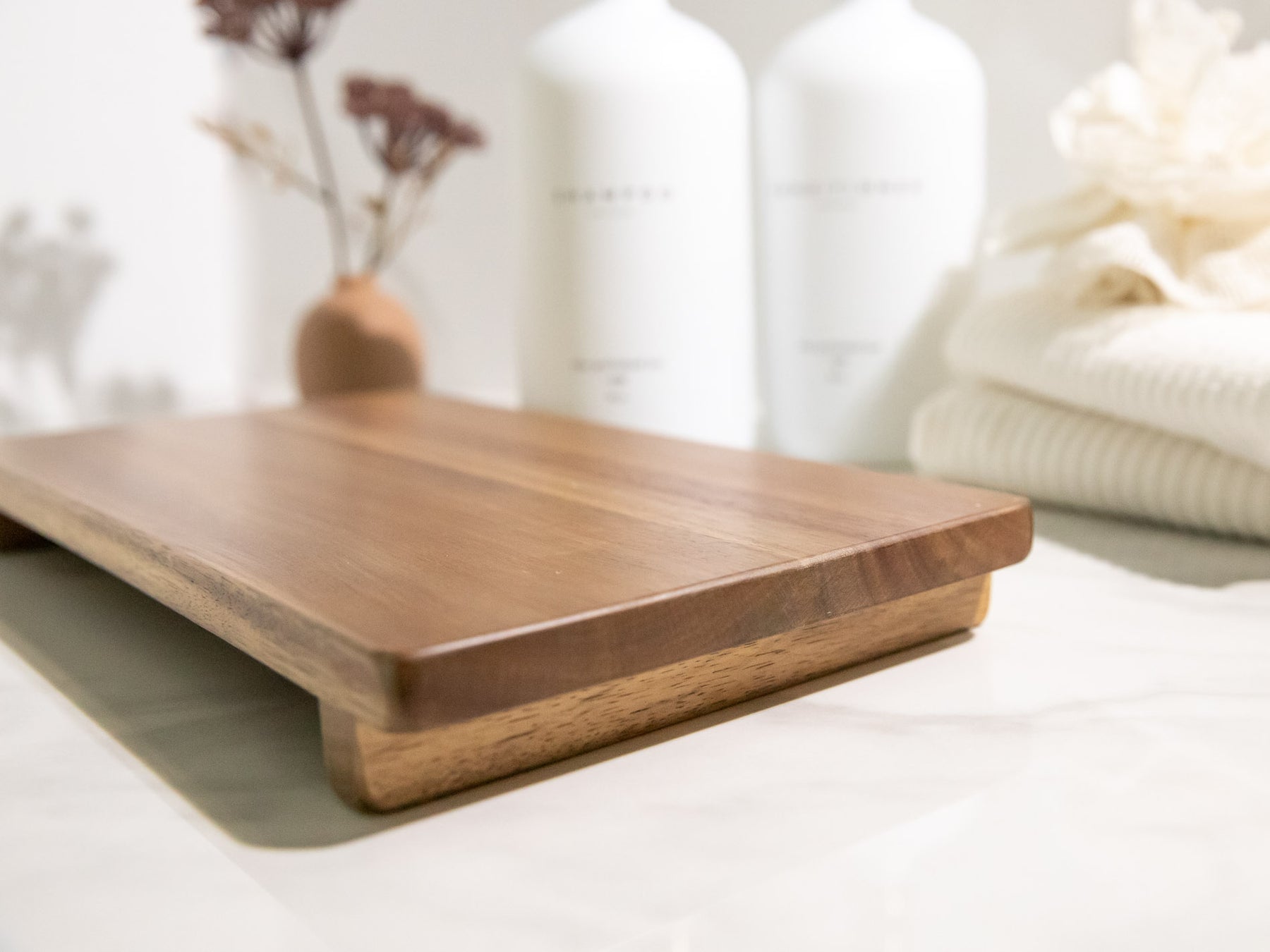 Meadow Acacia Wood Riser | The Polished Jar