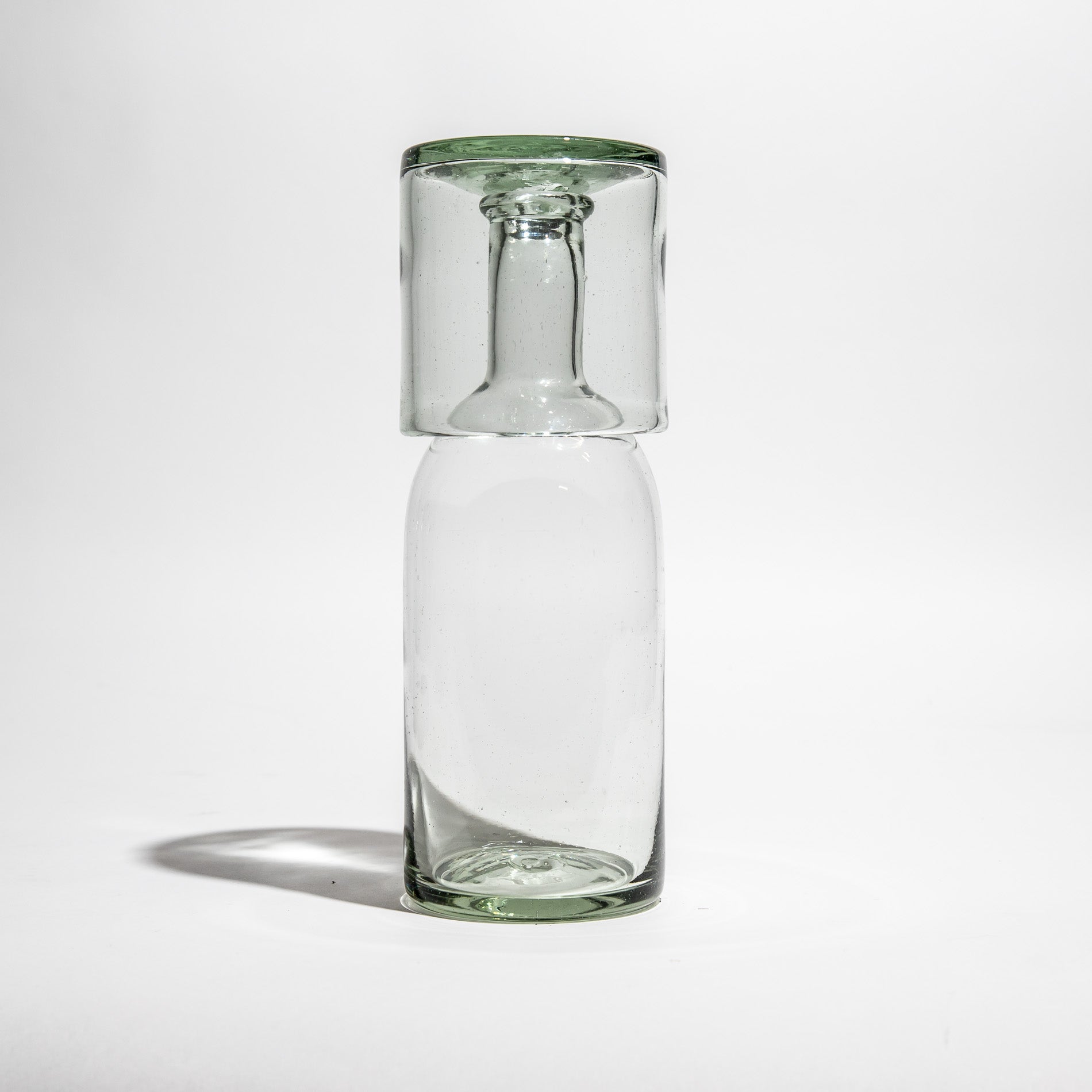 Mexican carafe and glass clear