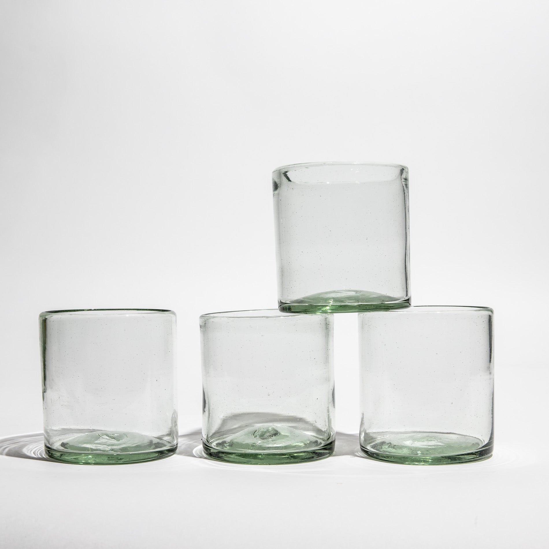 Mexican Glass Clear - set of 4
