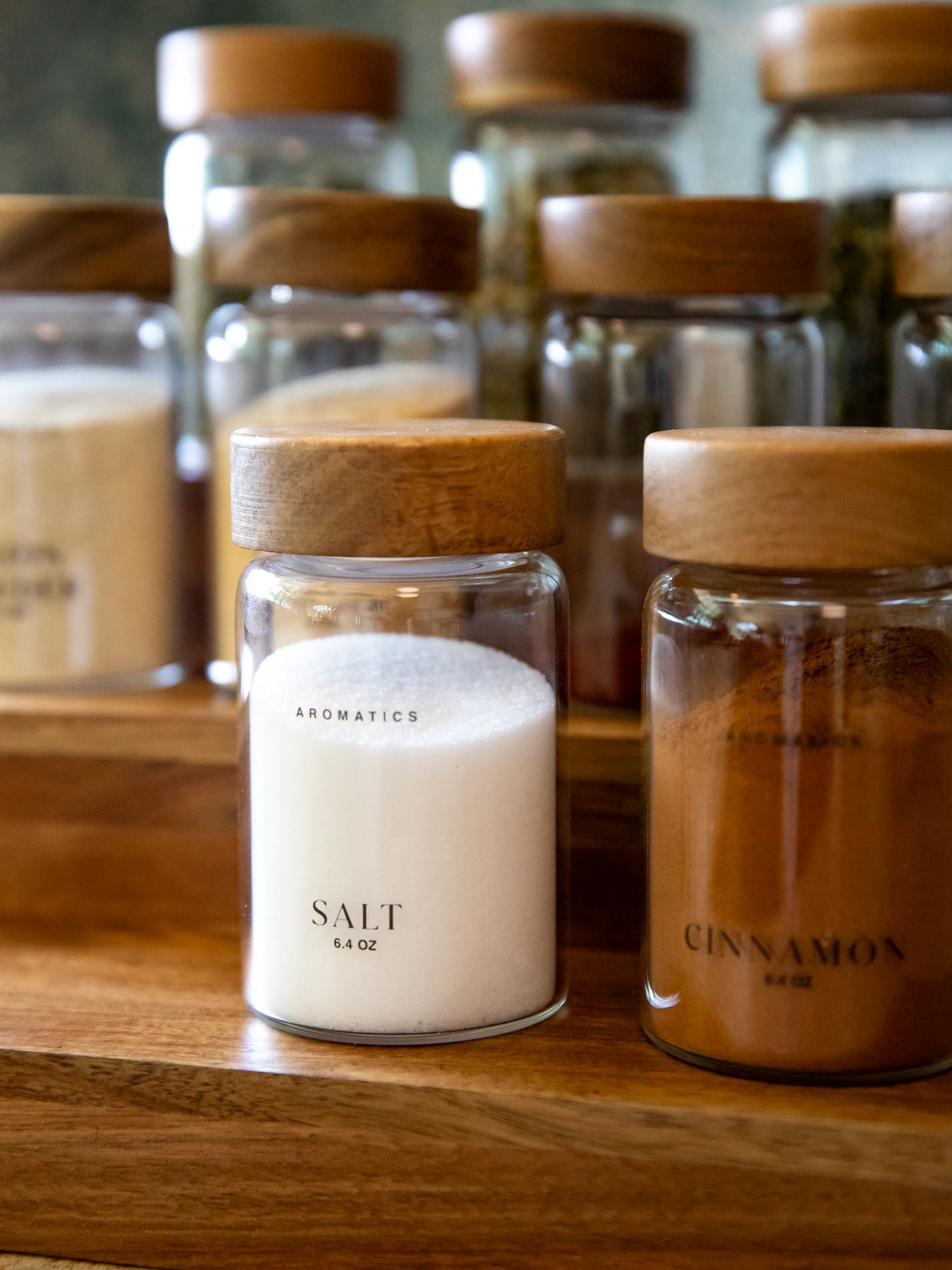 Spice Jar Salt Printed