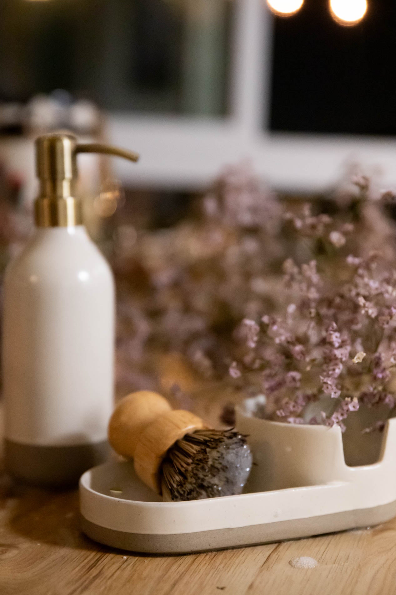 Earthen Stoneware Bottle Tray