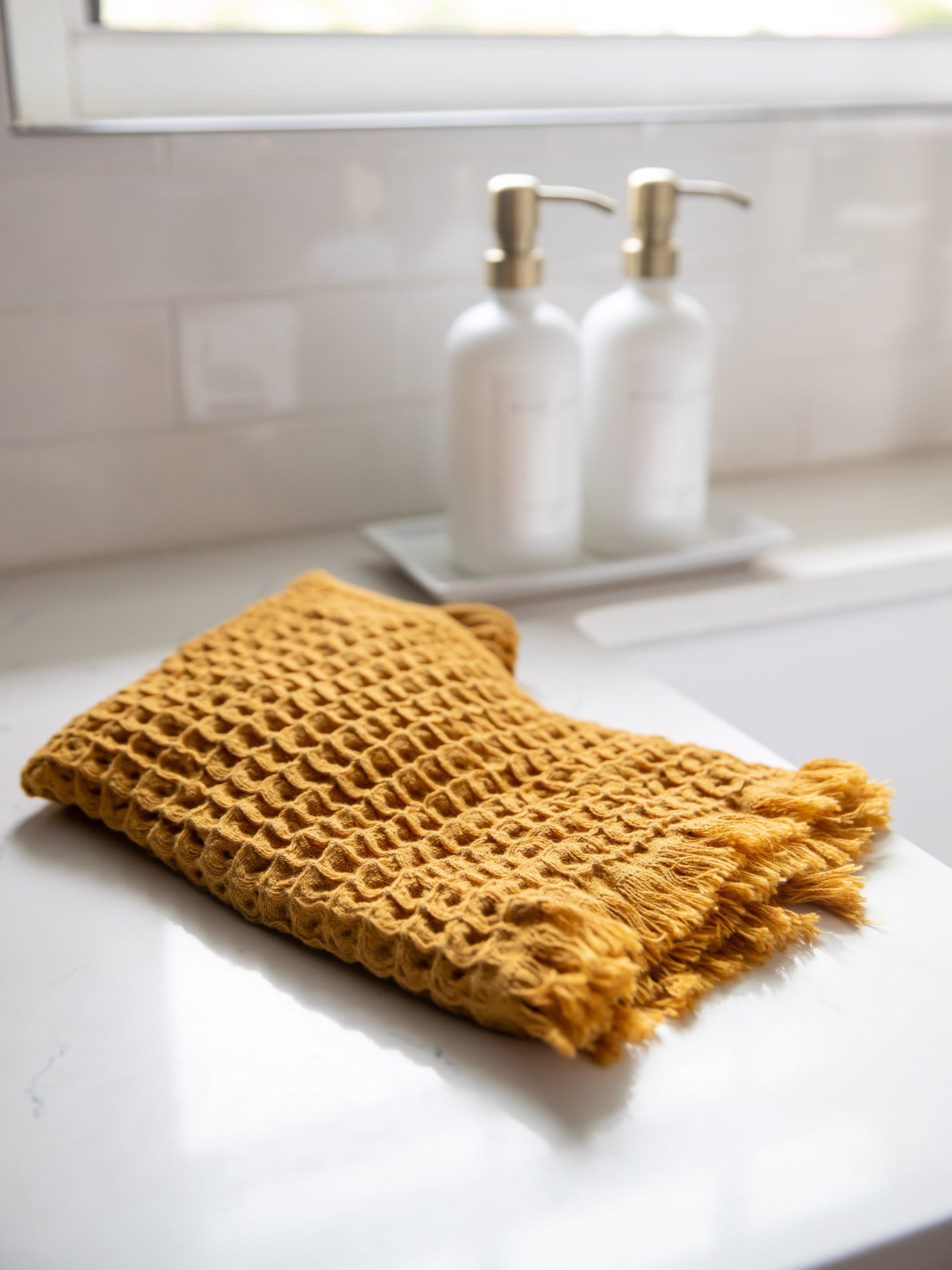 Harper Waffle Weave Towel