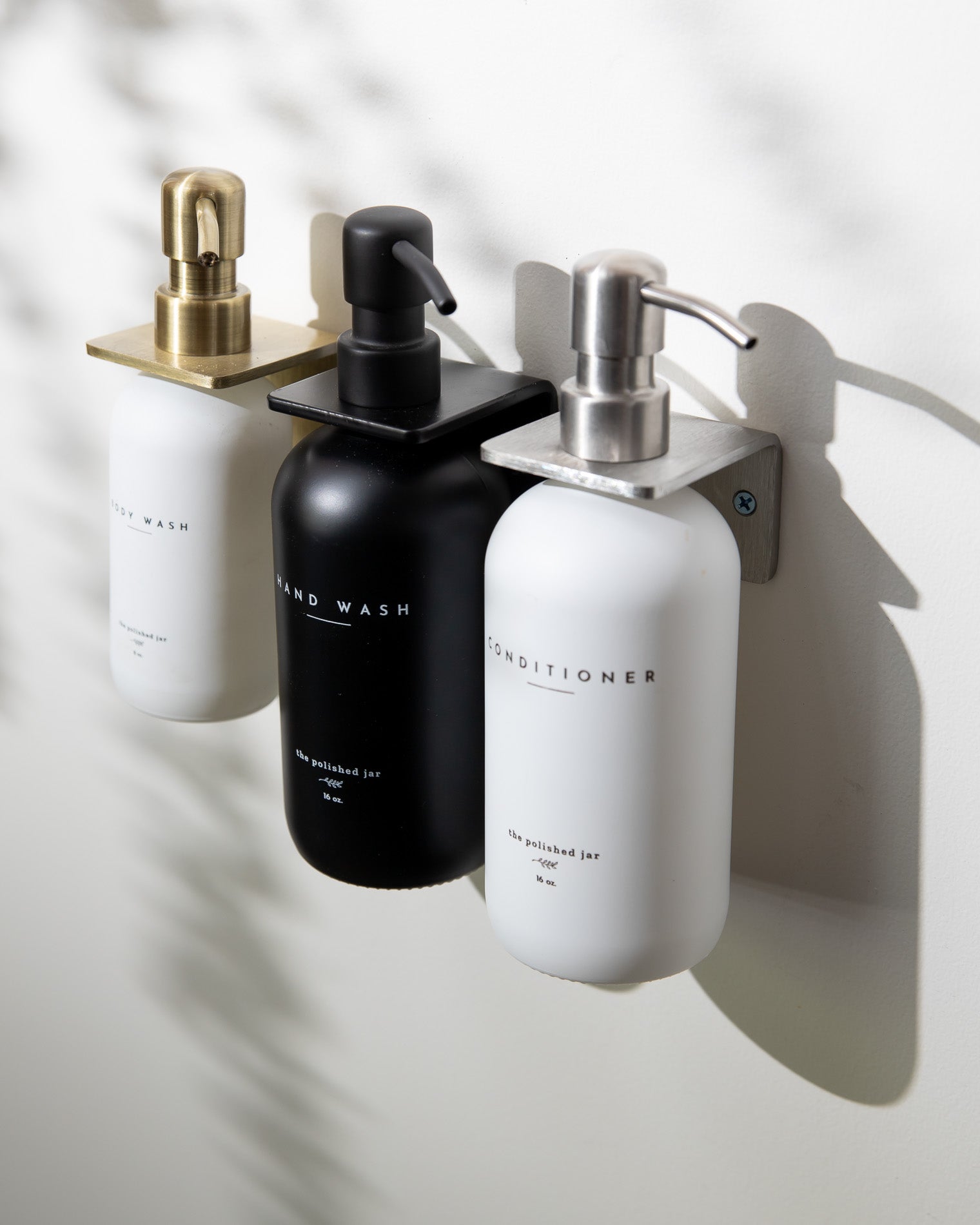 Single Wall Mount for Soap Dispensers