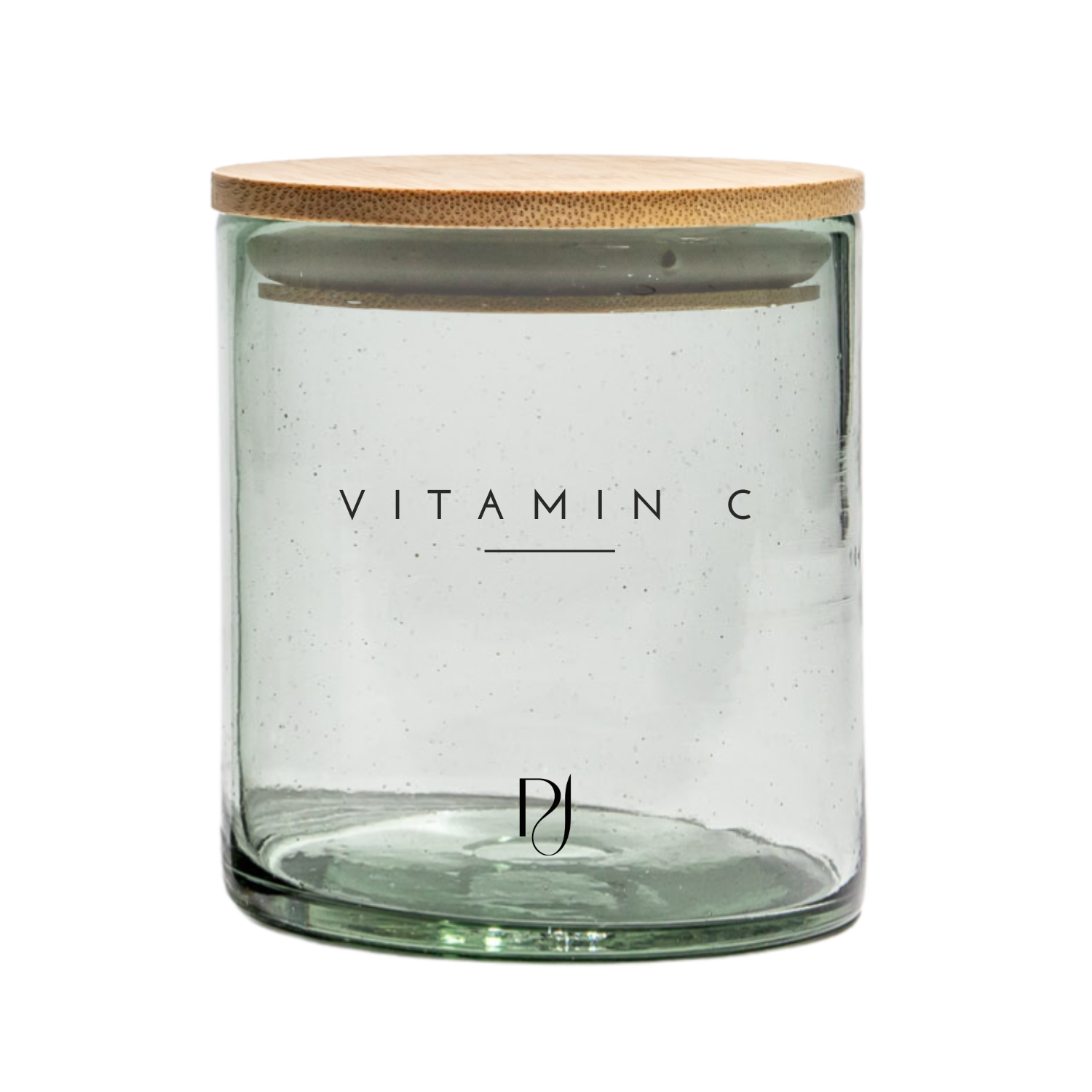 Handblown Glass Vitamin Jar