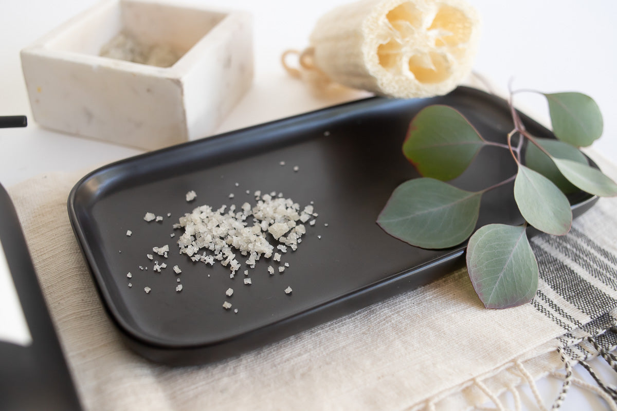 Obsidian Ceramic Tray